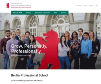 Fernstudieninstitut.de(Berlin Professional School) Screenshot
