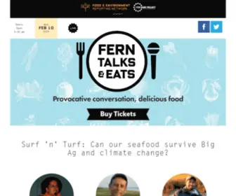 Ferntalkseats.com(FERN Talks & Eats) Screenshot