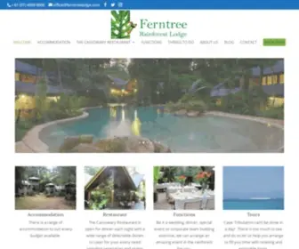 Ferntreerainforestlodge.com.au(Ferntree Rainforest Lodge) Screenshot