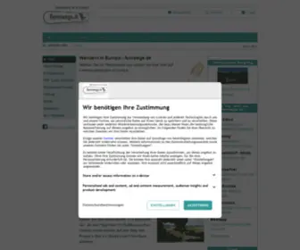 Fernwege.de(Wandern in Europa) Screenshot