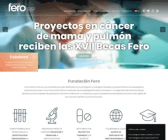 Fero.org(Fundació) Screenshot