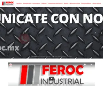 Feroc.mx(FEROC INDUSTRIAL) Screenshot