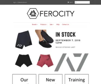 Ferocity.com.sg(Ferocity) Screenshot