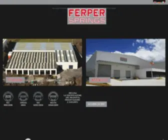 Ferper.it(Produttori di molle) Screenshot