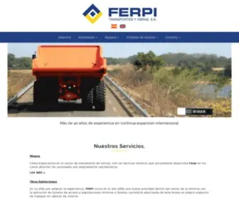 Ferpi.es(Ferpi Transportes y Obras S.A) Screenshot