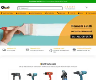 Ferramentagiusti.com(La tua ferramenta online e a Legnago (VR)) Screenshot