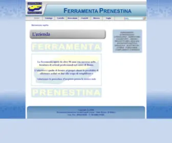 Ferramentaprenestina.it(Ferramenta Prenestina(Roma)) Screenshot