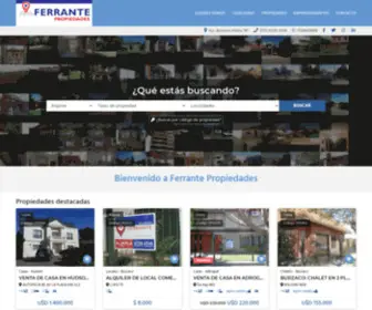 Ferrantepropiedades.com.ar(Ferrante Propiedades) Screenshot