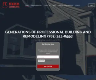 Ferrara-Contracting.com(Ferrara Contracting) Screenshot