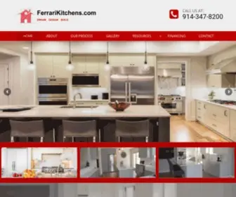 Ferrarikitchens.com(Kitchen Cabinets) Screenshot