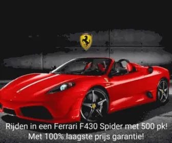 FerraririjDen.nl(Ferrari F430 Spider) Screenshot