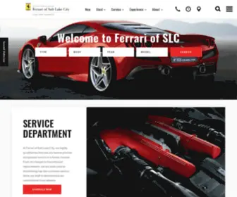 Ferrarisales.com Screenshot