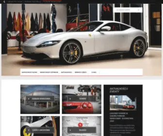 Ferrariwarszawa.com(Ferrari Warszawa Wirażowa) Screenshot