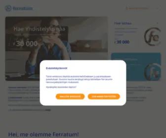 Ferratum.fi(Ferratum Bank) Screenshot
