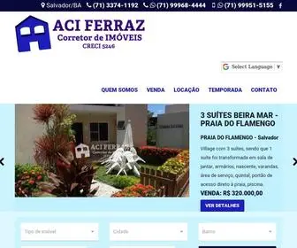 Ferrazimoveis.net(Aci Santos Ferraz Corretor de Imóveis) Screenshot