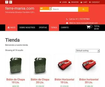 Ferre-Mania.com(Ferremania Almacen Ferretero S.R.L) Screenshot