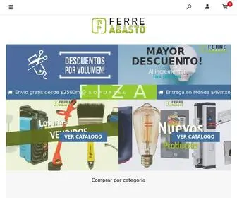 Ferreabasto.com(Tienda en Linea) Screenshot