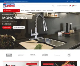 Ferrefama.com(Ferretera La Fama) Screenshot
