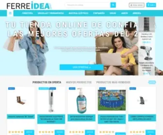 Ferreidea.com(2 niveles de potenciaSuperficie redonda de cristal templadoDiámetro de la superficie) Screenshot