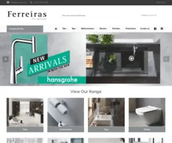 Ferreiras.co.za(Exclusive Product Range) Screenshot