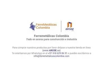 Ferremetalicascolombia.com(Ferremetálicas) Screenshot