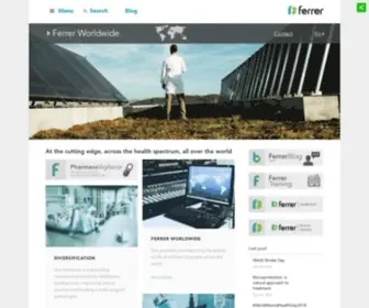 Ferrergrupo.com(Innovación) Screenshot