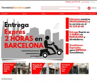 Ferreteriabarcelona.com(Bienvenido a Ferretería Barcelona) Screenshot