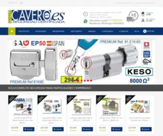 Ferreteriacavero.es(Tienda de Cerrajería Online) Screenshot