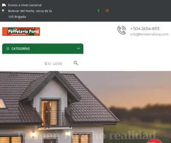 Ferreteriafaraj.com(Todo en construccion para tu proyecto) Screenshot