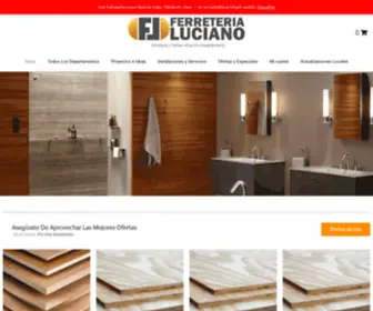 Ferreterialuciano.com(Ferretería Luciano En Línea) Screenshot