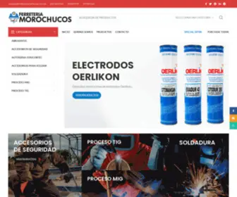 Ferreteriamorochucos.com.pe(Insumos para soldadura) Screenshot