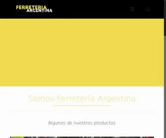 Ferreteriargentina.com.ar(BeOnePage) Screenshot