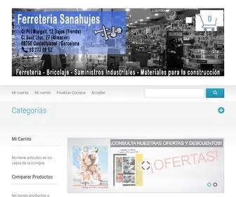 Ferreteriasanahujes.com(Ferreteria Sanahujes Online) Screenshot