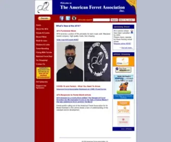 Ferret.org(American Ferret Association) Screenshot