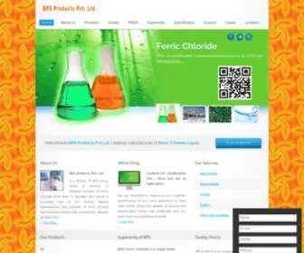 Ferricchloride.com(Ferric Chloride) Screenshot