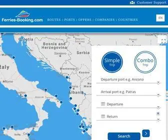 Ferries-Booking.com(Ferry Tickets for all Mediterranean Routes. Real) Screenshot