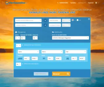 Ferriesonline.es(Ferries) Screenshot