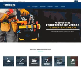 Ferrigonz.com.ec(Ferretería) Screenshot