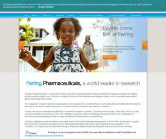 Ferring.ca(Ferring Canada) Screenshot