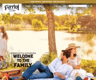 Ferriniusa.com(Ferrini USA) Screenshot