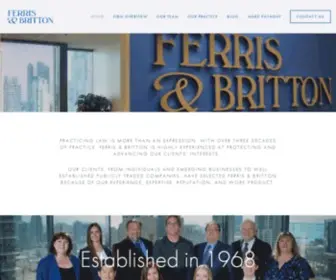 Ferrisbritton.com(Ferris & Britton) Screenshot