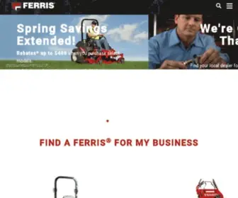 Ferrismowers.com(Commercial Zero Turn) Screenshot