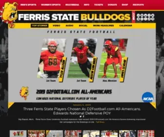 Ferrisstatebulldogs.com(Ferris State Bulldogs) Screenshot