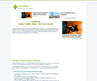 Ferritine.fr(FERRITINE) Screenshot