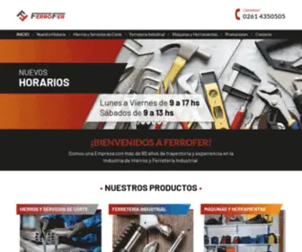 FerrofermZa.com(Calidad y Servicio con estilo propio) Screenshot