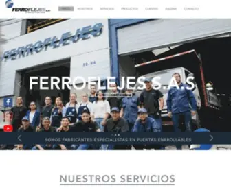 Ferroflejes.com(Puertasenrrollables) Screenshot