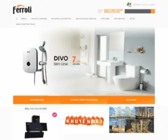 Ferroli.com.vn(Bình) Screenshot