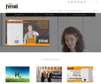 Ferroli.es(Ferroli España) Screenshot