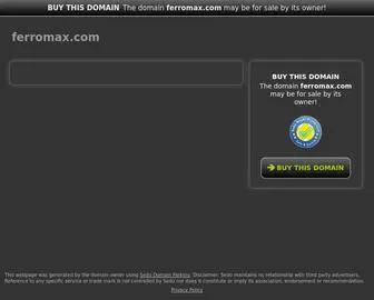Ferromax.com(ferromax) Screenshot