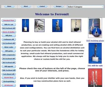 Ferromit.com( Ethanol) Screenshot